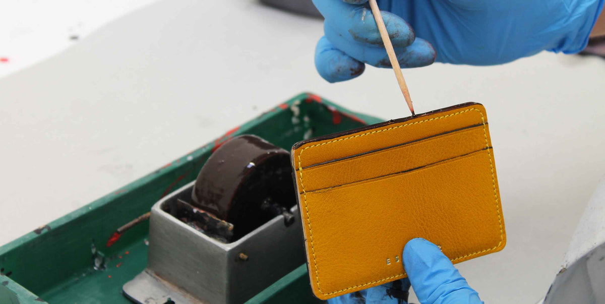 Escuyer handmade wallet and cardholder collection — vegetable-tanned Italian leather, crafted in Portugal