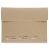 Leather Card Sleeve - Red