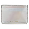Cardholder - Argent Métallisé Iridescent - Escuyer