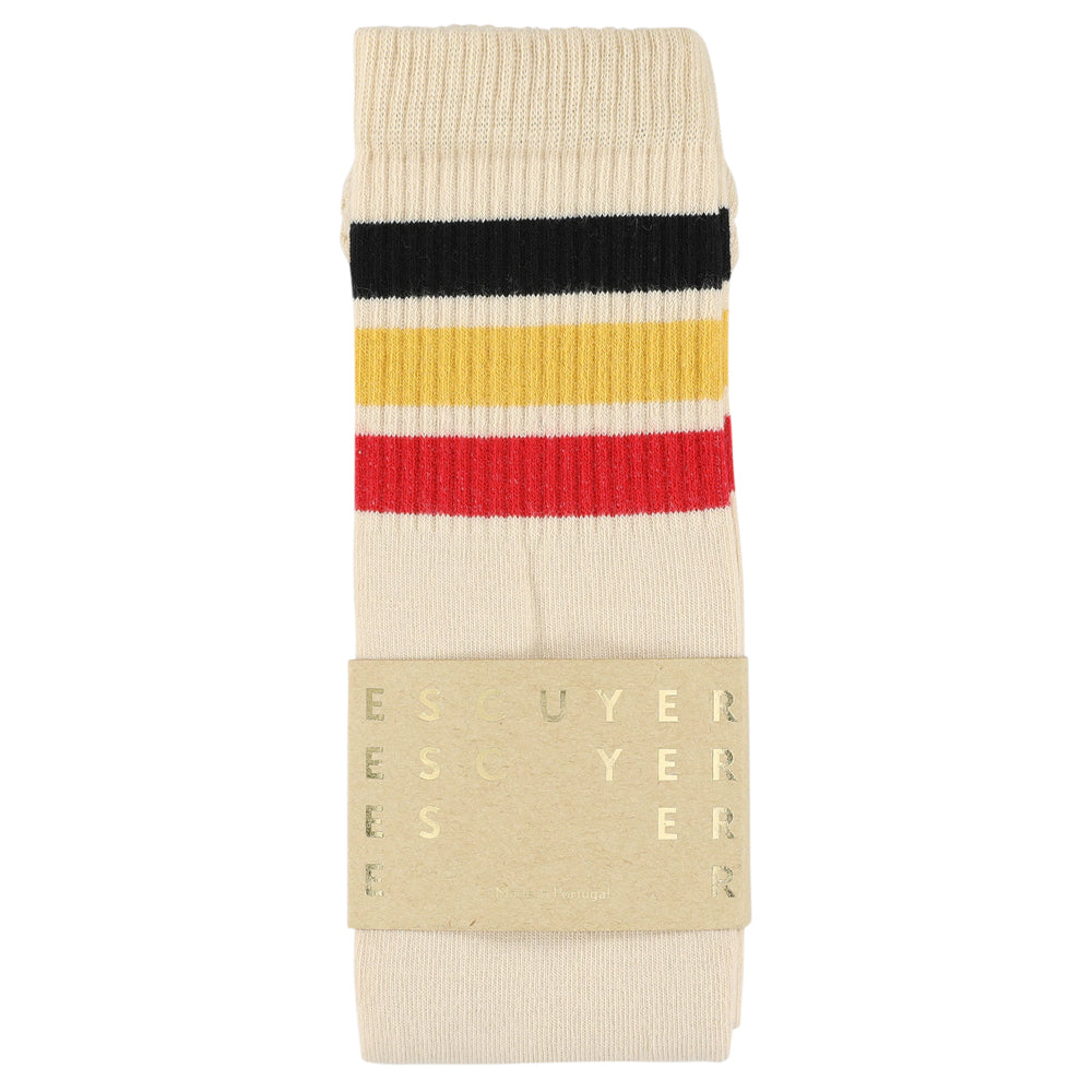 Unisex Tube Socks - Belgium Flag Socks - Escuyer