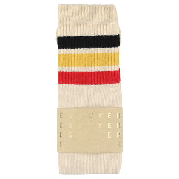Unisex Tube Socks - Belgium Flag Socks - Escuyer