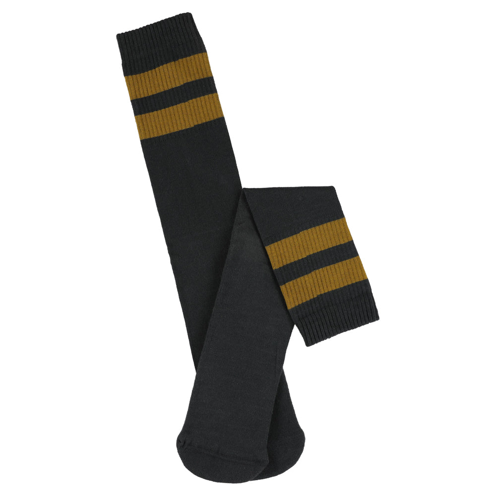 Unisex Tube Socks - Off Black / Cumin - Escuyer