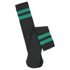 Unisex Tube Socks Off Black Green Made in Portugal