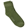 Women Lurex Ankle Socks - Green / Gold - Escuyer