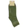 Women Lurex Ankle Socks - Green / Gold - Escuyer