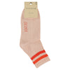 Women Stripes Ankle Socks - Pink / Orange - Escuyer