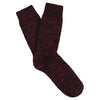 Women Melange Socks - Navy / Red - Escuyer