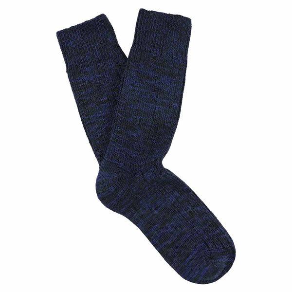 Women Melange Socks - Blue - Escuyer