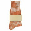 Women Tie Dye Socks - Rust / Pink - Escuyer