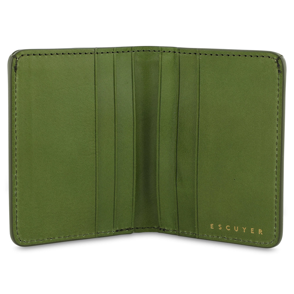 Slim Wallet - Clorofilla / Lime - Escuyer