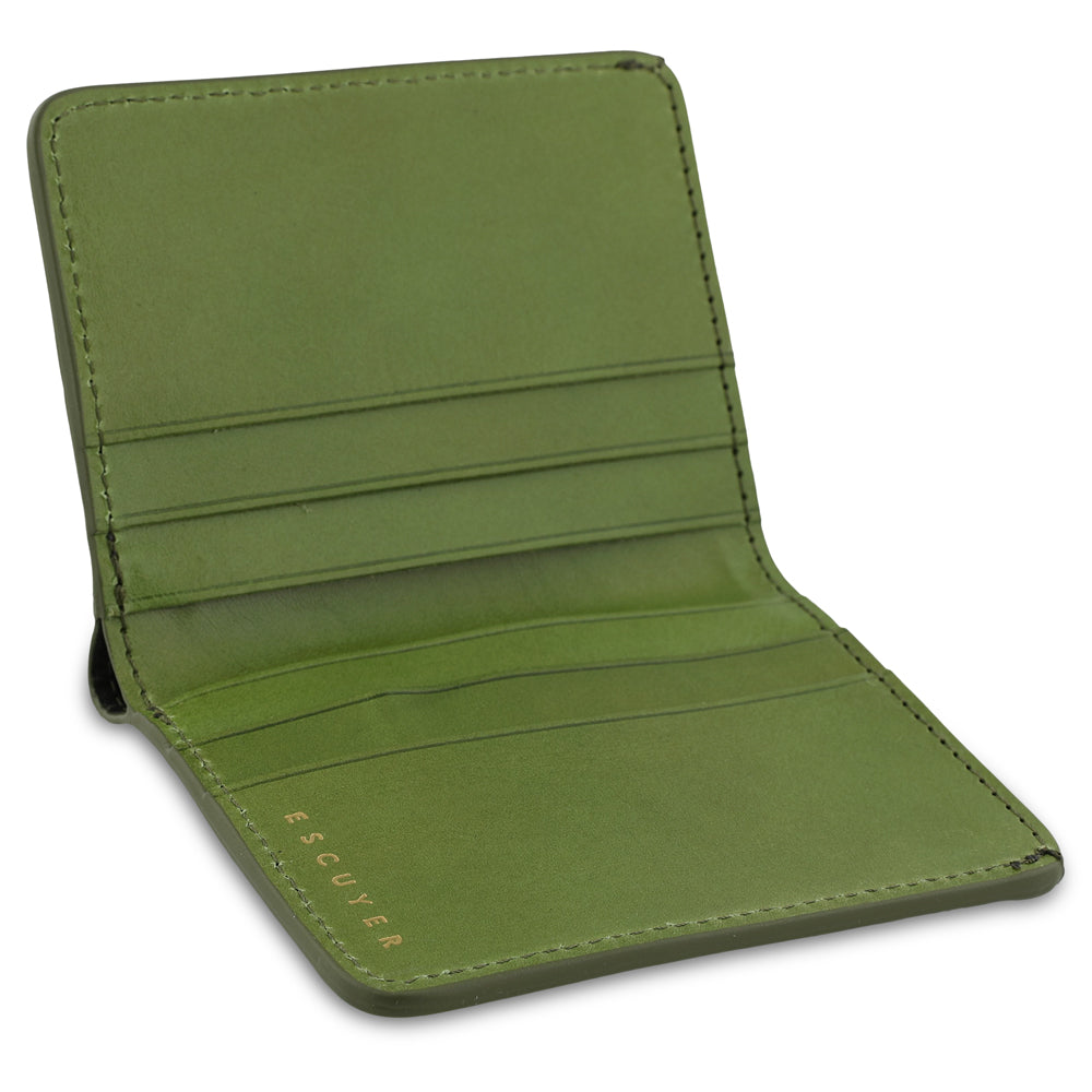 Slim Wallet - Clorofilla / Lime - Escuyer