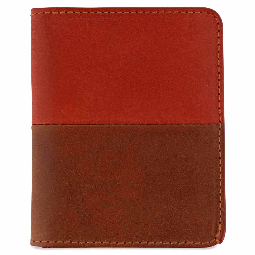 Slim Wallet - Cognac / Orange - Escuyer