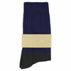 Women Block Socks - Navy / Anthracite - Escuyer