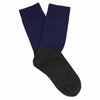 Women Block Socks - Navy / Anthracite - Escuyer