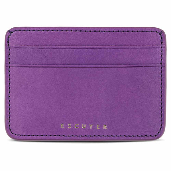 Cardholder - Violet - Escuyer