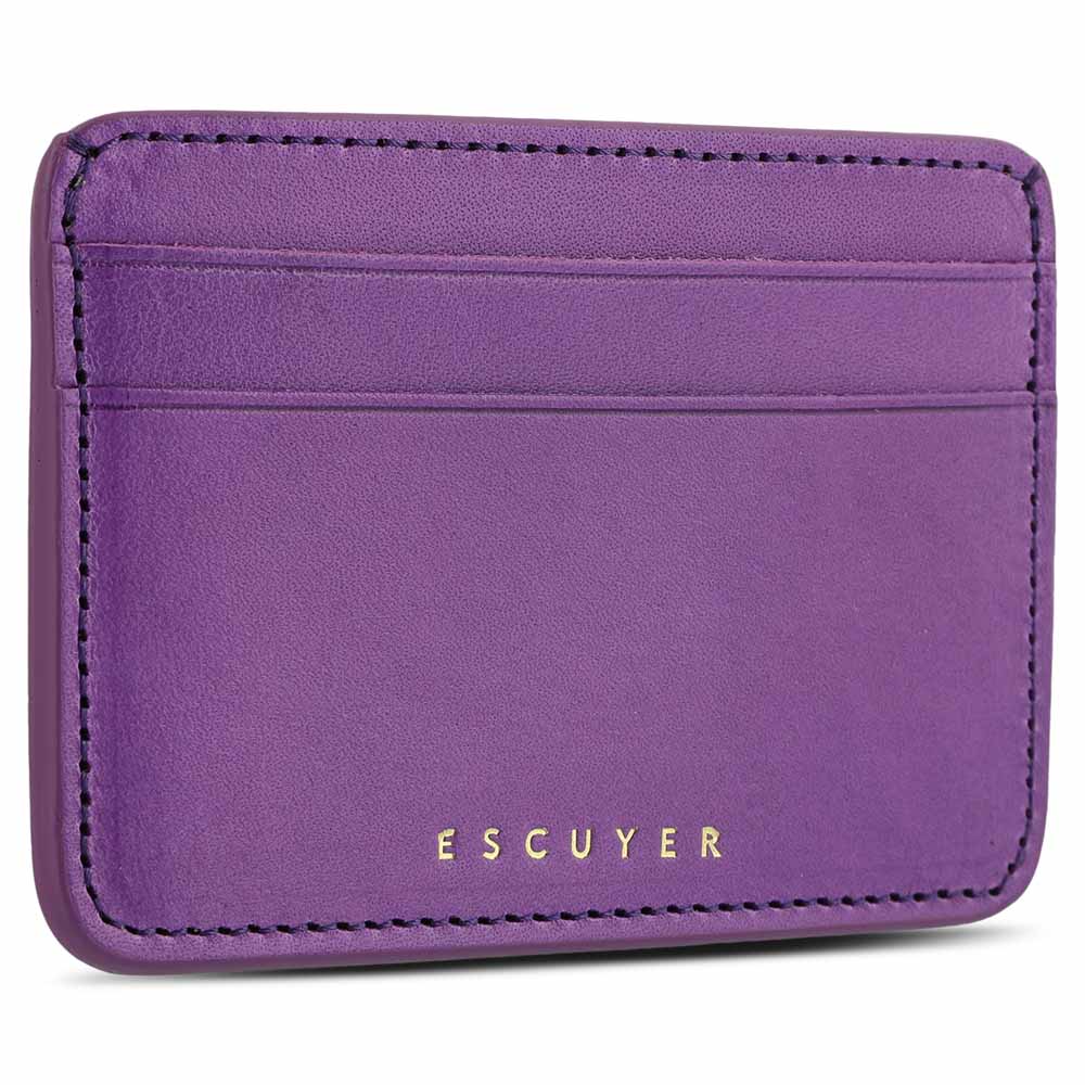 Cardholder - Violet - Escuyer