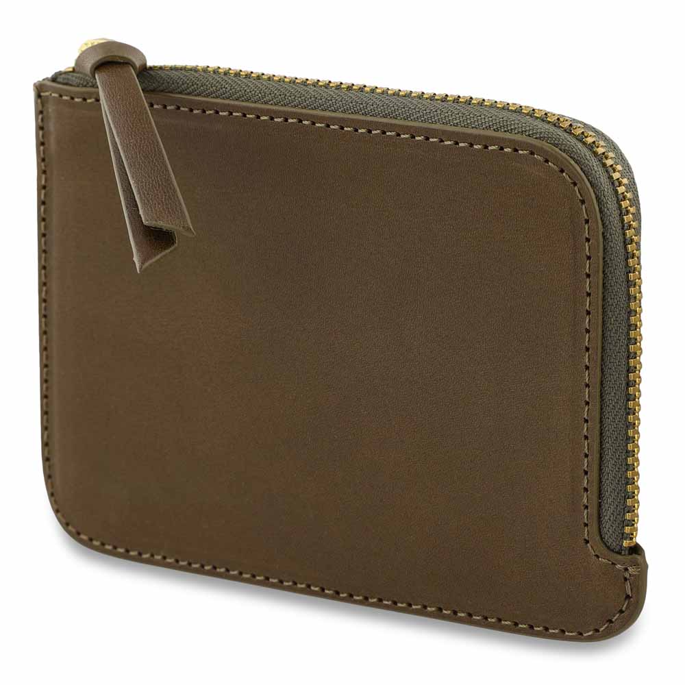 Zip Wallet - Khaki - Escuyer