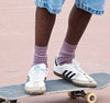 Men Crew Socks - Off Purple - Escuyer