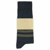 Men Stripes socks - Blue / Olive - Escuyer