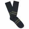 Men Stripes socks - Blue / Olive - Escuyer