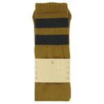 Unisex Tube Socks Cumin Off Black - Escuyer