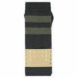 Unisex Tube Socks Dark Grey Khaki - Escuyer
