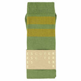 Unisex Tube Socks Guacamole Mustard - Escuyer