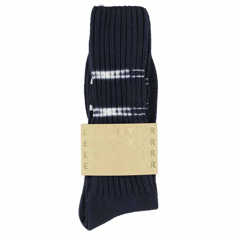 Men Indigo Dyed Socks - Escuyer