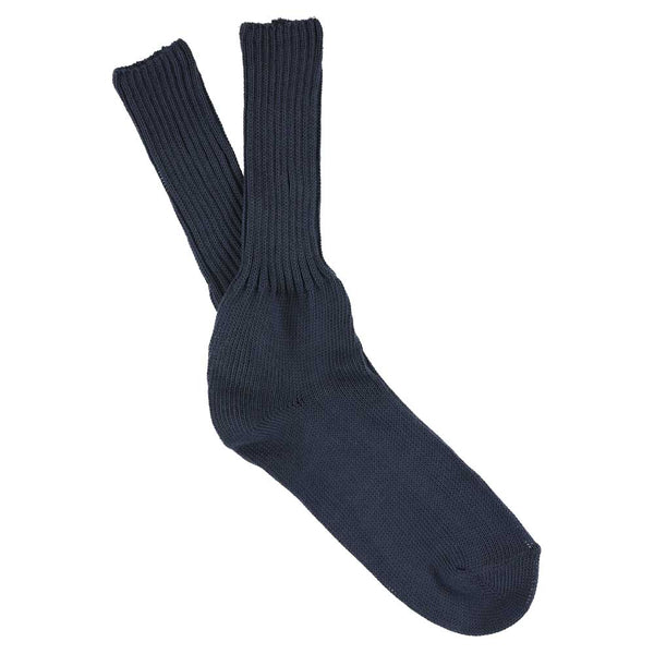 Men Crew Socks - Navy - Escuyer