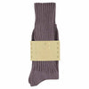 Men Crew Socks - Off Purple - Escuyer