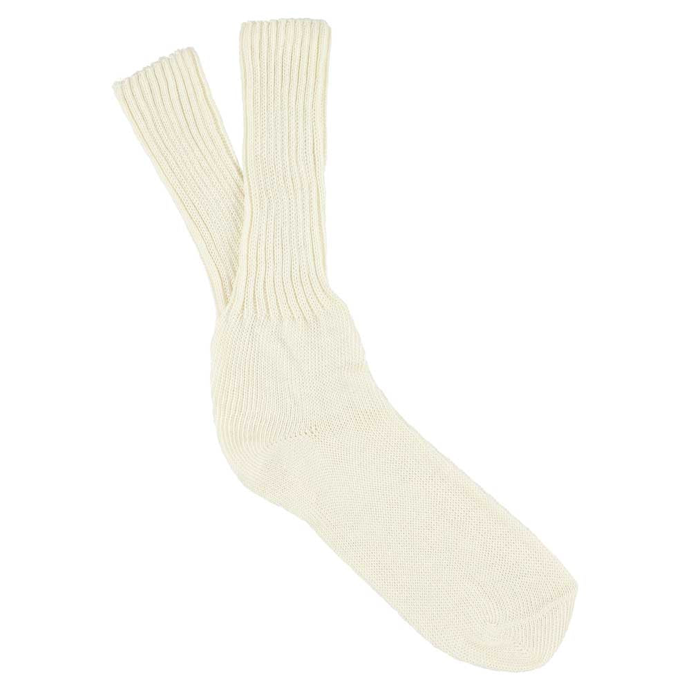 Men Crew Socks - Off White - Escuyer