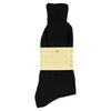 Men Crew Socks - Black - Escuyer