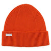 Ribbed Merino Beanie / Bold Orange - Escuyer