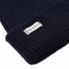 Ribbed Merino Beanie / Navy - Escuyer