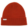 Ribbed Merino Beanie / Orange - Escuyer