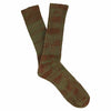 Men Tie Dye Socks - Brown / Green - Escuyer
