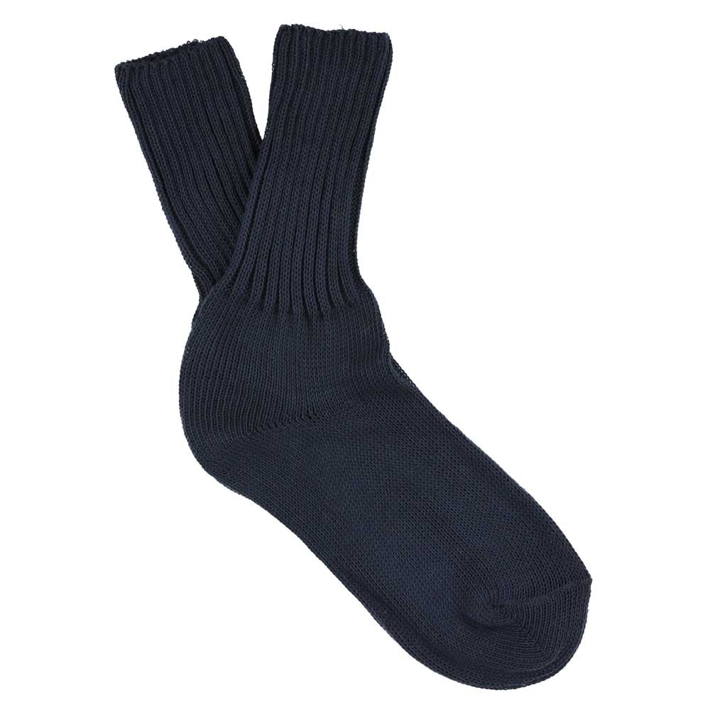 Women Crew Socks - Navy - Escuyer