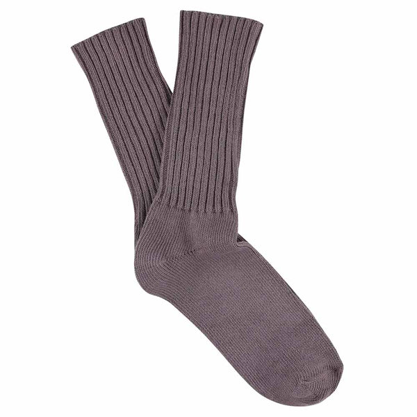 Women Crew Socks - Off Purple - Escuyer
