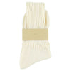 Women Crew Socks - Off White - Escuyer