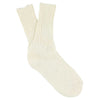 Women Crew Socks - Off White - Escuyer