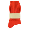 Women Crew Socks - Orange - Escuyer