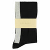 Women Knee High Socks Black / Ecru - Escuyer
