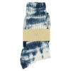 Women Tie Dye Socks - Off White / Graphite - Escuyer