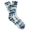 Women Tie Dye Socks - Off White / Graphite - Escuyer