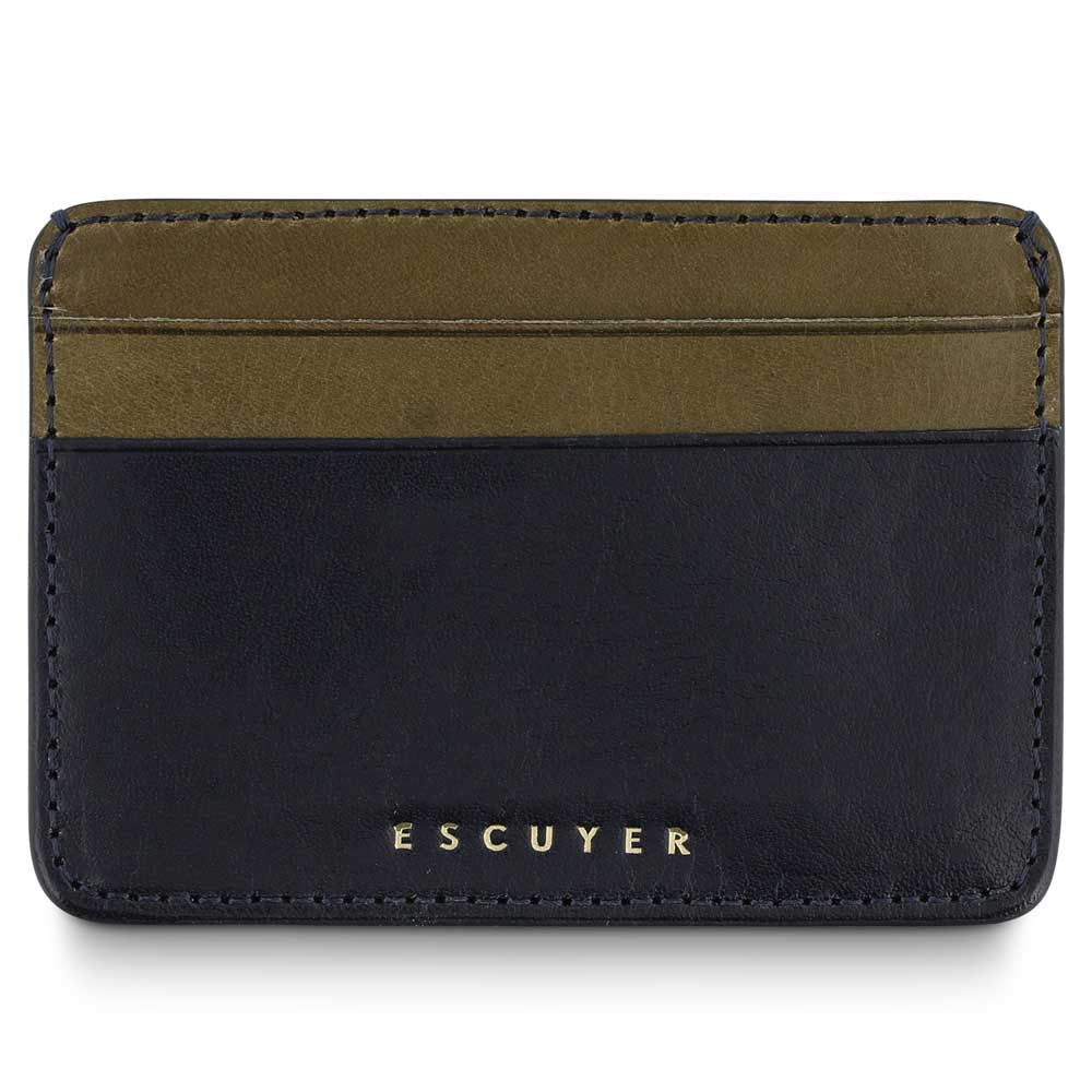 Cardholder - Blue / Khaki - Escuyer