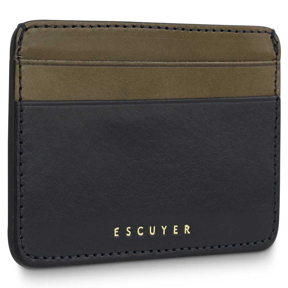 Cardholder - Blue / Khaki - Escuyer