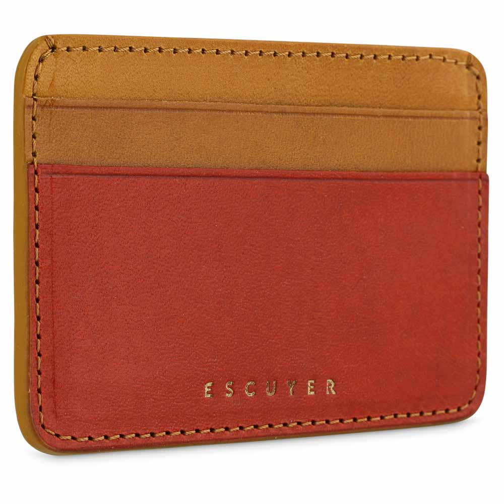 Cardholder - Orange / Mustard - Escuyer