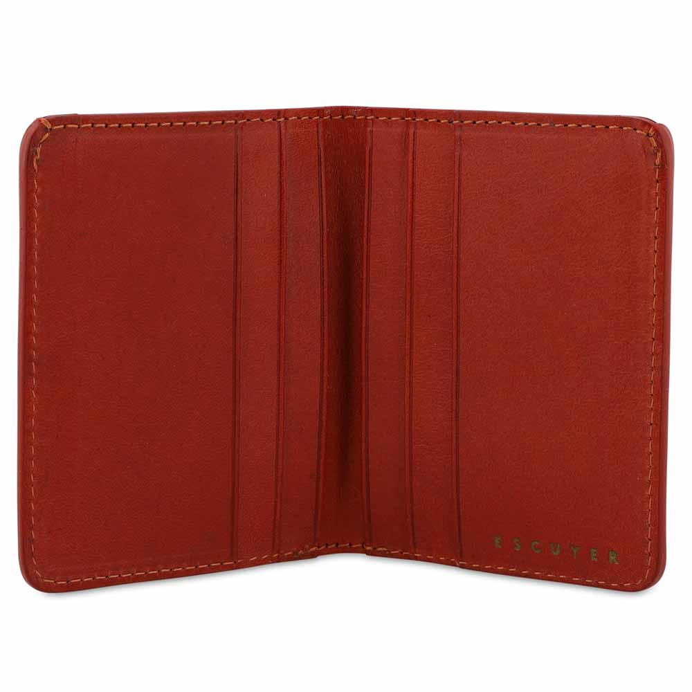 Slim Wallet - Cognac / Orange - Escuyer