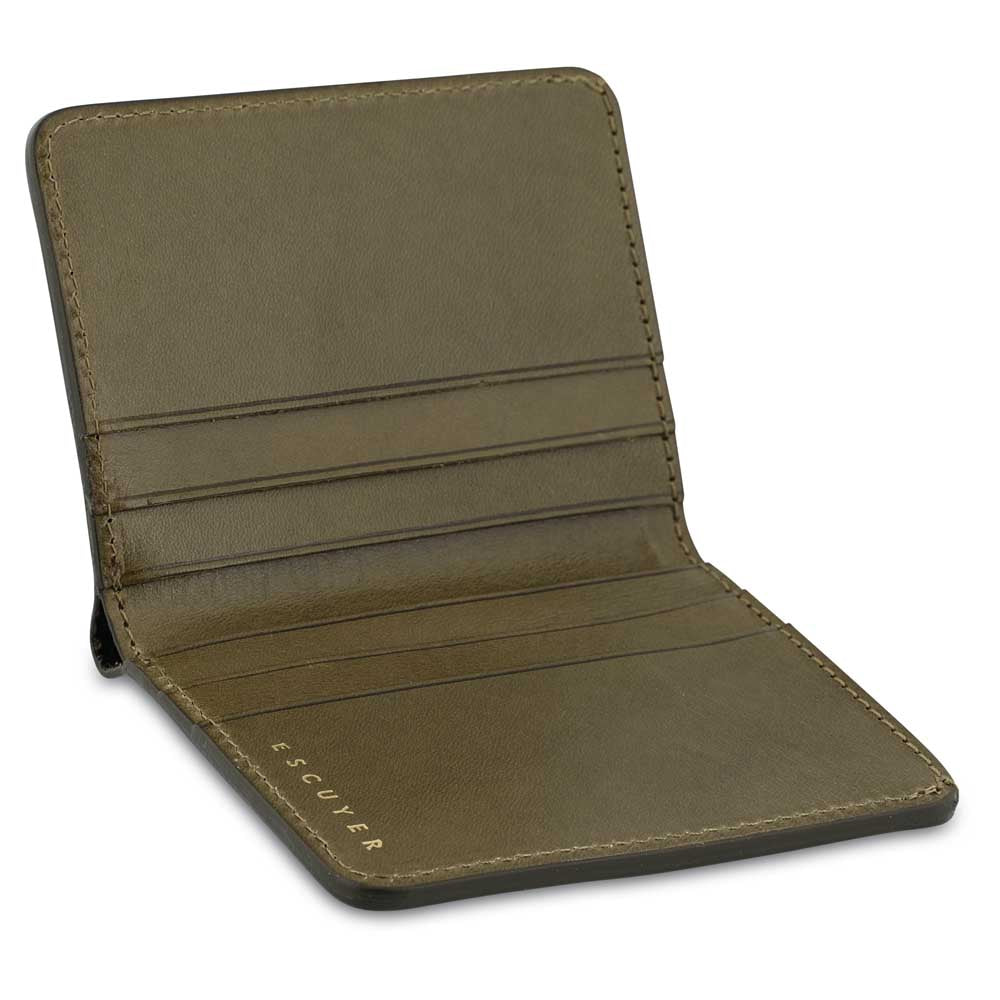 Slim Wallet - Khaki - Escuyer