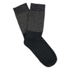 Lurex Block Socks - Gold  / Black - Escuyer